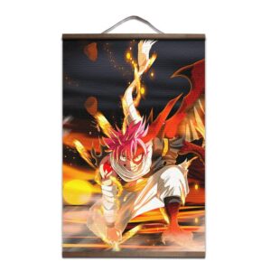 Póster de Fairy Tail Natsu Forma de Dragón