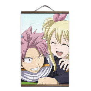 Póster Amistad Fairy Tail Natsu y Lucy