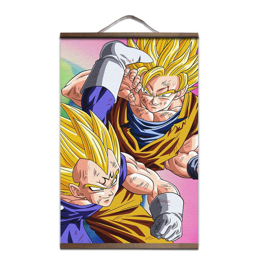 Dragon Ball Z Goku Contre Vegeta Póster Dragon Ball Z Goku Contre Vegeta Póster