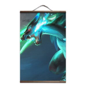 Póster Pokémon Mega-Charizard X