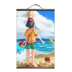 Pokémon Playa Póster