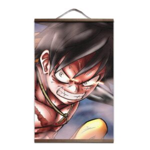 Póster One Piece Luffy Attack