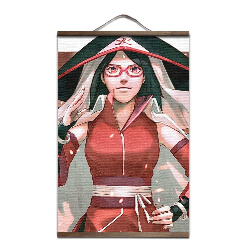 Póster de Boruto Sarada Uchiha Hokage Póster de Boruto Sarada Uchiha Hokage