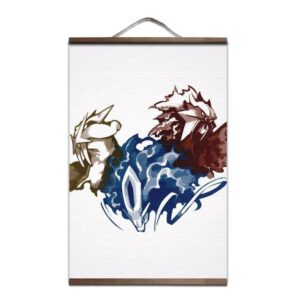 Póster Pokémon Cervatillos Legendarios
