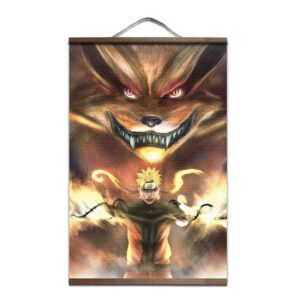 Póster Naruto y Kurama