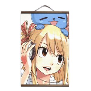 Póster Fairy Tail Lucy x Happy