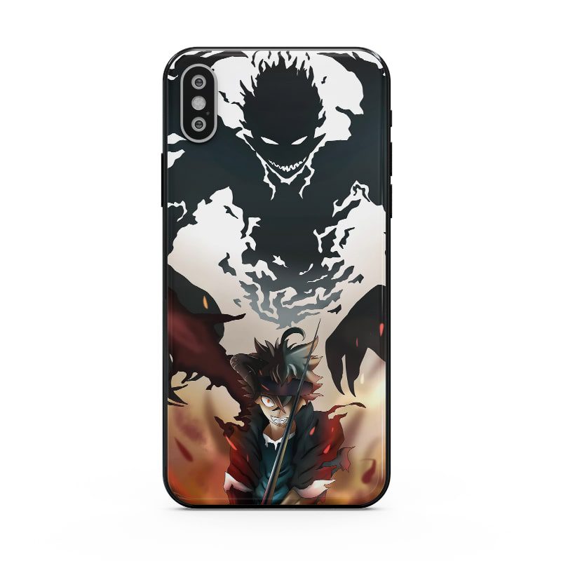 Funda Black Clover Asta Demon Funda Black Clover Asta Demon