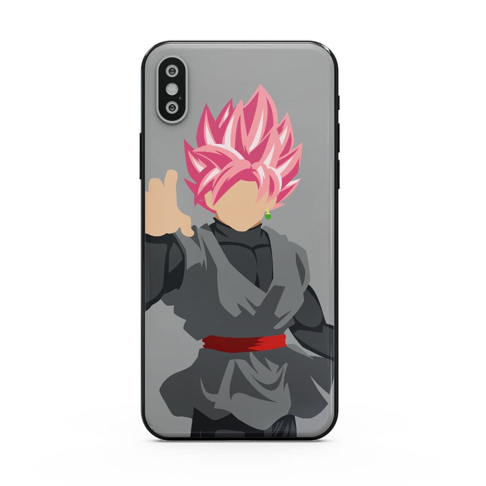 DBS Goku Negro Funda Rosa DBS Goku Negro Funda Rosa