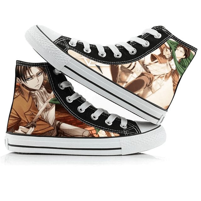 Ataque A Los Titanes Zapatos Livaï Ackerman Ataque A Los Titanes Zapatos Livaï Ackerman